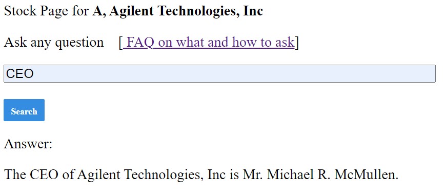 CEO example